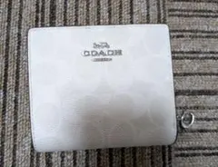 COACH スナップ ウォレット・シグネチャー キャンバス