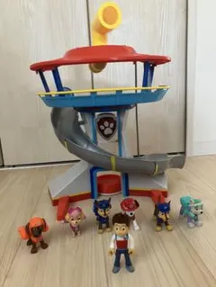 パウ•パトロール　ステーションスライダー 、フィギュア付
