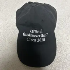 thisisneverthat キャップ ブラックのサムネイル