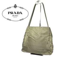 【大人気】 PRADA プラダ テスート ナイロン トートバッグ 横タグ三角ロゴ