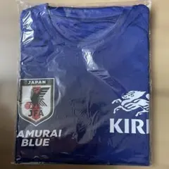 【新品未開封】非売品 サッカー日本代表 SAMURAI BLUE Tシャツ