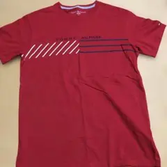 TOMMY HILFIGER レッド Tシャツ S/P