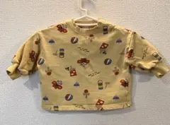 バースデイ futafuta お正月イエロートレーナー 80 フタフタ