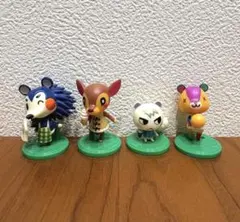 あつまれどうぶつの森　フィギュア 4体セット　チョコエッグ　あつ森
