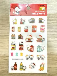 【韓国限定　新品未開封】サンリオ　DAISO ハローキティー　シール　ステッカー