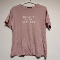 SPRAY PREMIUM ロゴTシャツ ピンク