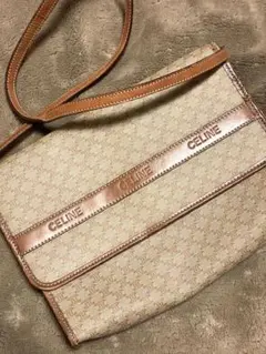 CELINE マカダム 2WAY ショルダーバッグ　ヴィンテージ