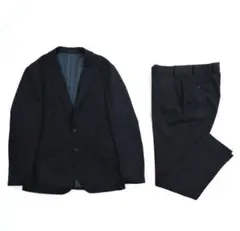 BEAMSオリジナル セットアップスーツ ネイビー size48 ウォッシャブルのサムネイル