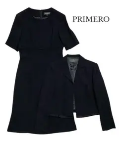 【極美品】PRIMERO 冠婚葬祭 ブラックフォーマルワンピース　25 イ457