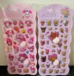 サンリオ日焼けキティおしりシールマイメロクロミお尻シールボンボンドロップシール