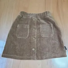 ベルメゾン　ジータ　GITA　コーデュロイ　スカート　100