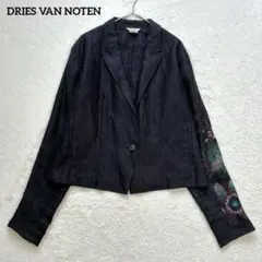美品 DRIES VAN NOTEN ドリスヴァンノッテン シアートップス 黒 - メルカリ