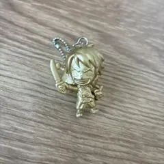 ワンピース ルフィ ゴールド ストラップ - メルカリ