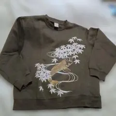 鯉と紅葉デザイン Mサイズ スウェット