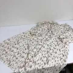 nano universe ナノユニバース　ロングカーディガン　ロングワンピース