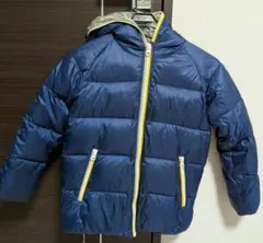 BEAMS フード付きダウンコート 130　収納袋付