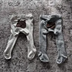 GAP クマ ベビータイツ 2点セット