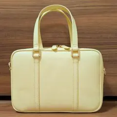 【値下げ！】COLE HAAN 2WAY ショルダーバッグ イエロー 黄色のサムネイル