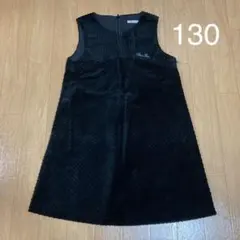 130 BeBe コーデュロイワンピース
