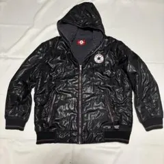 CONVERSE コンバース 中綿ジャケット ボア裏地 黒 4L ジャンパー
