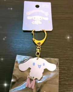 サンリオ SANRIO シナモロール イニシャル「M」アクリル キーホルダー ♡