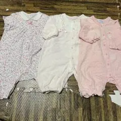 ミキハウス　まとめ売り　女の子　ロンパース　ピンク　ミニー　ディズニーbaiya