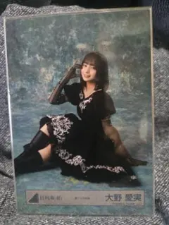 進*介様 日向坂46 大野愛実 生写真 黒ドレス座り
