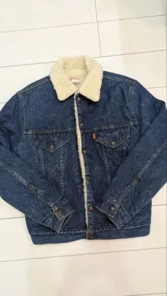70年代 Levis ボアデニムジャケット USA製 サイズ40　色濃