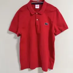 LACOSTE LIVE レッド　ポロシャツ　サイズ5のサムネイル
