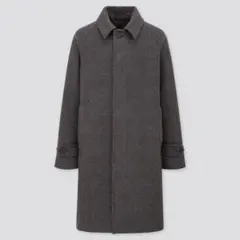 UNIQLO シングルブレストコート　グレンチェック