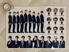 SnowMan6thシングル「ブラザービート」購入特典 シール マスキングテープ