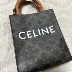 CELINE ロゴ入り ミニトートバッグ