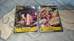 ワンピースカードゲーム Vジャンプ ボアハンコック 6コス 黄色 ×4