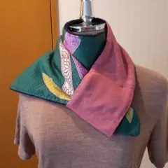 着物リメイク スヌード No16