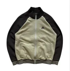 00s アディダス トラックジャケット　adidas 00s adidasアディダストラックジャケットジャージメンズ長袖オレンジL