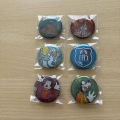 東京ディズニーリゾート　缶バッジ　セット