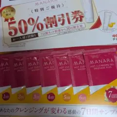 マナラHOT CLEANSING GEL MASSAGE PLUS4g× 7包