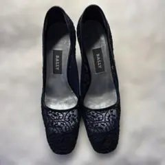 BALLY レース パンプス ブラックのサムネイル