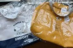 PEANUTS　SNOOPY　スヌーピー ボストンバッグ2点セット