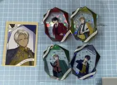 にじさんじ　カード　クリアカード　サイン　特典　まとめ売り　甲斐田　剣持　5枚