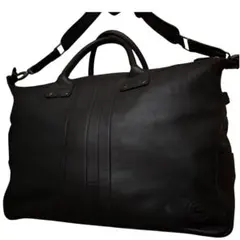 美品✨DECOY デコイ　ボストンバッグ　2way レザー　ブラック　大容量