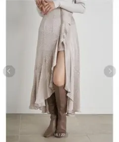 フリルアシメスカショーパン　SNIDEL