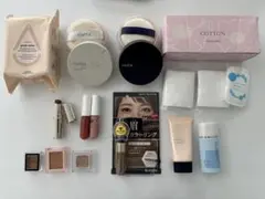プチプラコスメ詰め合わせ・コットン・メイク落としシート