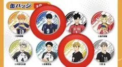 ハイキュー くら寿司 宮侑 影山飛雄 缶バッジ