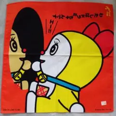 レア！80年代もの！オバケのQ太郎めばえ よいこ キャラクター ハンカチ オバケのQ太郎 カタカナアイウエオ ハンカチ レア - メルカリ