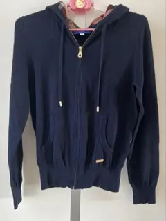 BLUE LABEL CRESTBRIDGE ネイビー パーカー 38