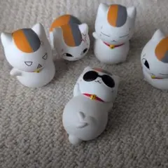 【夏目友人帳】ちんまりニャンコ先生　そふびこれくしょん　5種セット