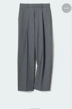 新品未使用★UNIQLOユニクロ初代タックワイドパンツ(丈標準68〜70)