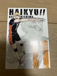 ハイキュー‼︎展　ゲンガ×タイカン 月島　蛍  ポストカード 入場特典