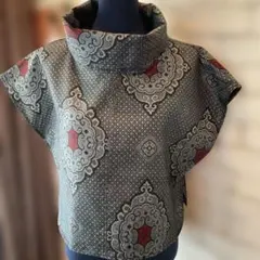 大島紬ベスト(サービス品)